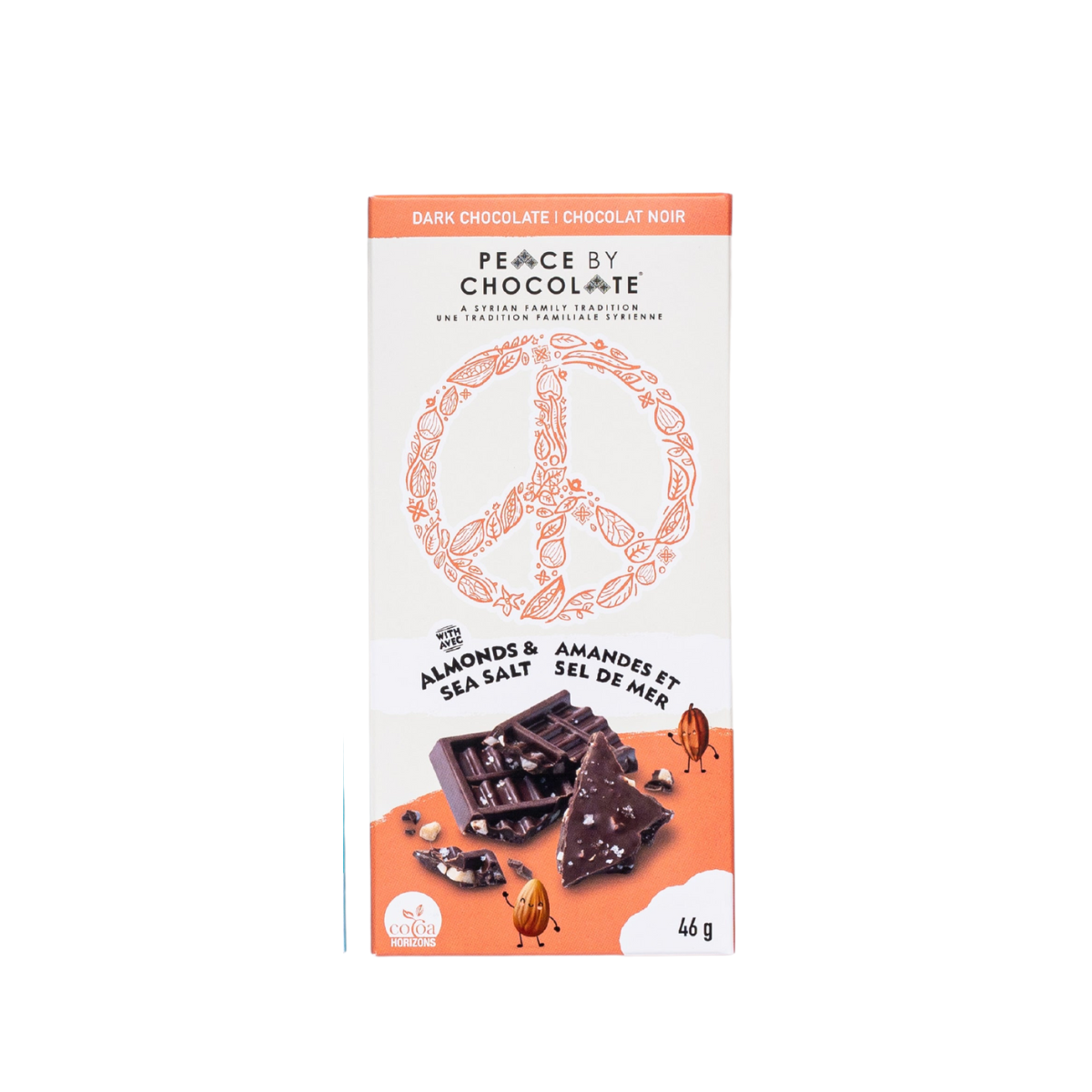New Peace Bar Almonds & Sea Salt