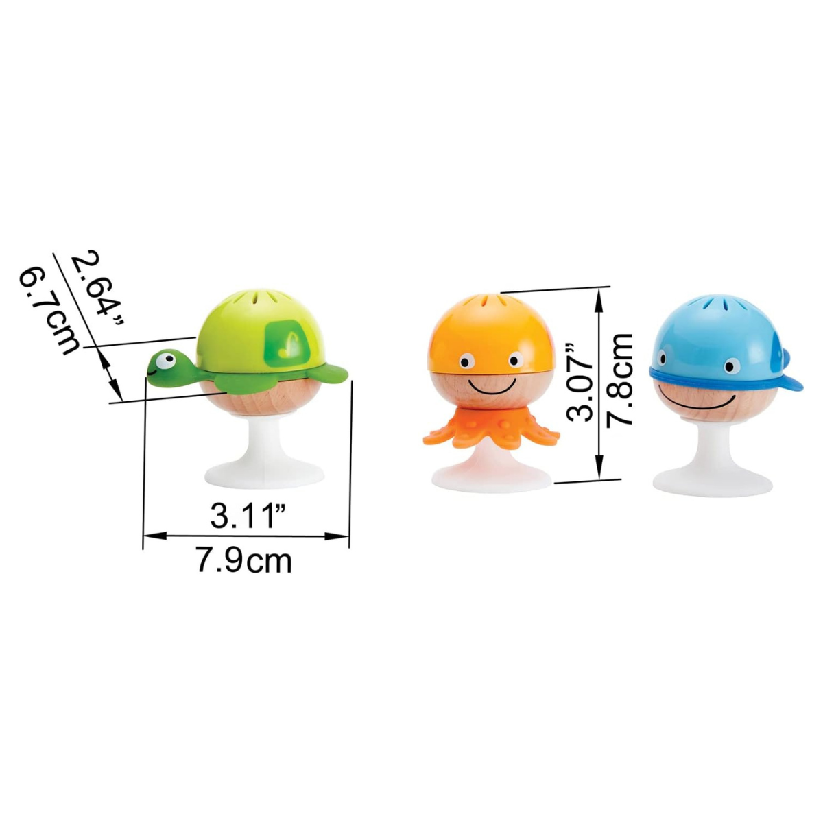 Stay-Put Rattle Set