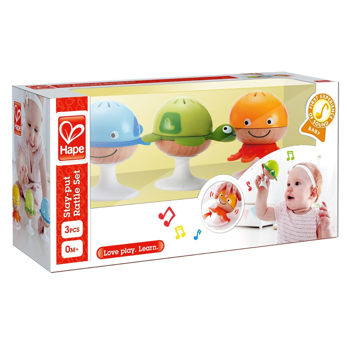 Stay-Put Rattle Set