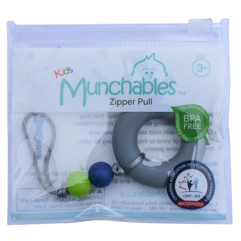 Donut Zipper Pull - Purple (Stronger Chew) 02