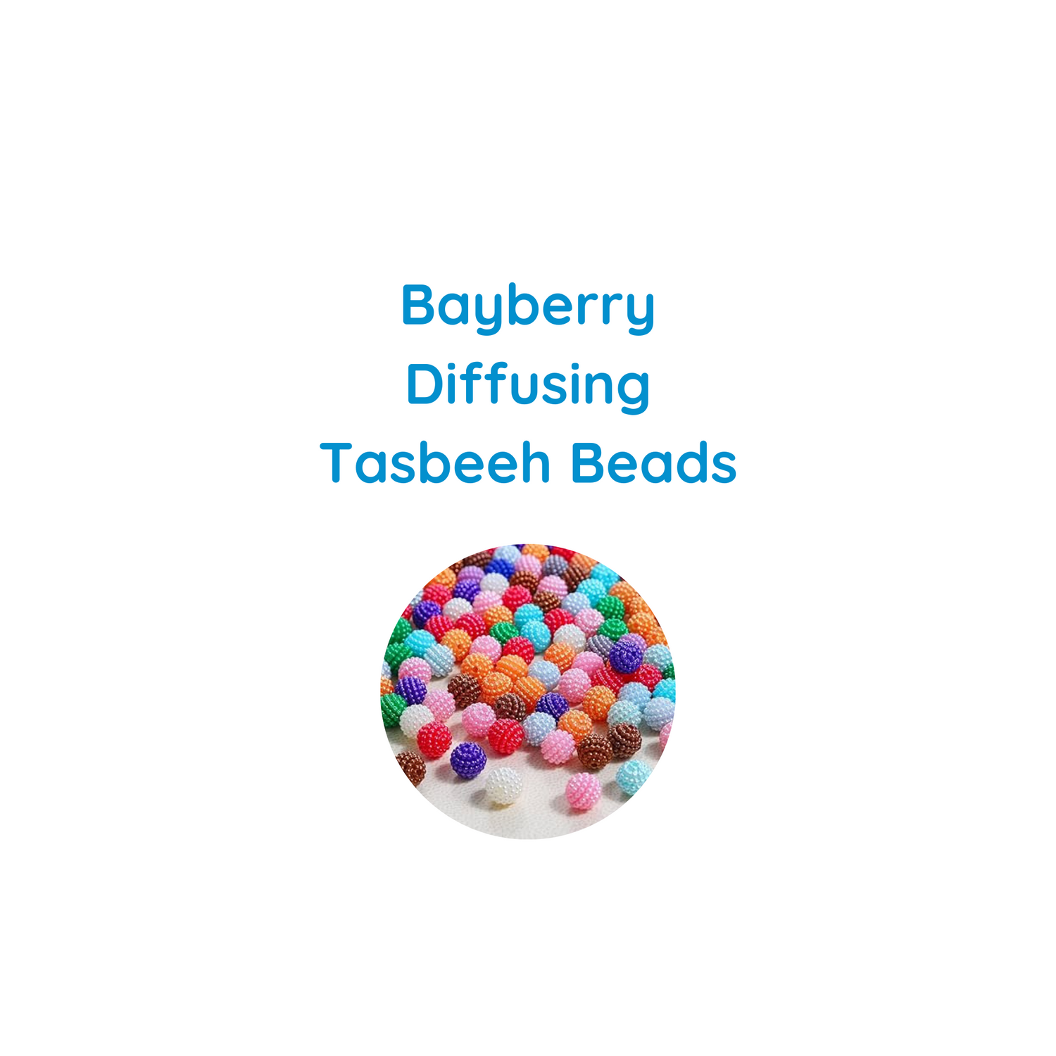 Bayberry Diffusing Tasbeeh Beads (Coming Soon)