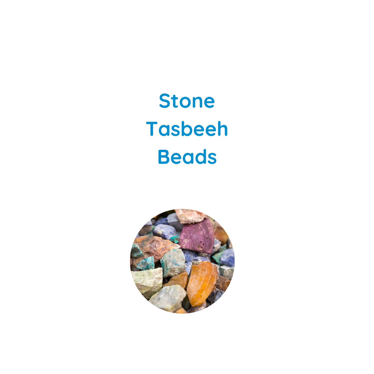 Stone Tasbeeh Beads