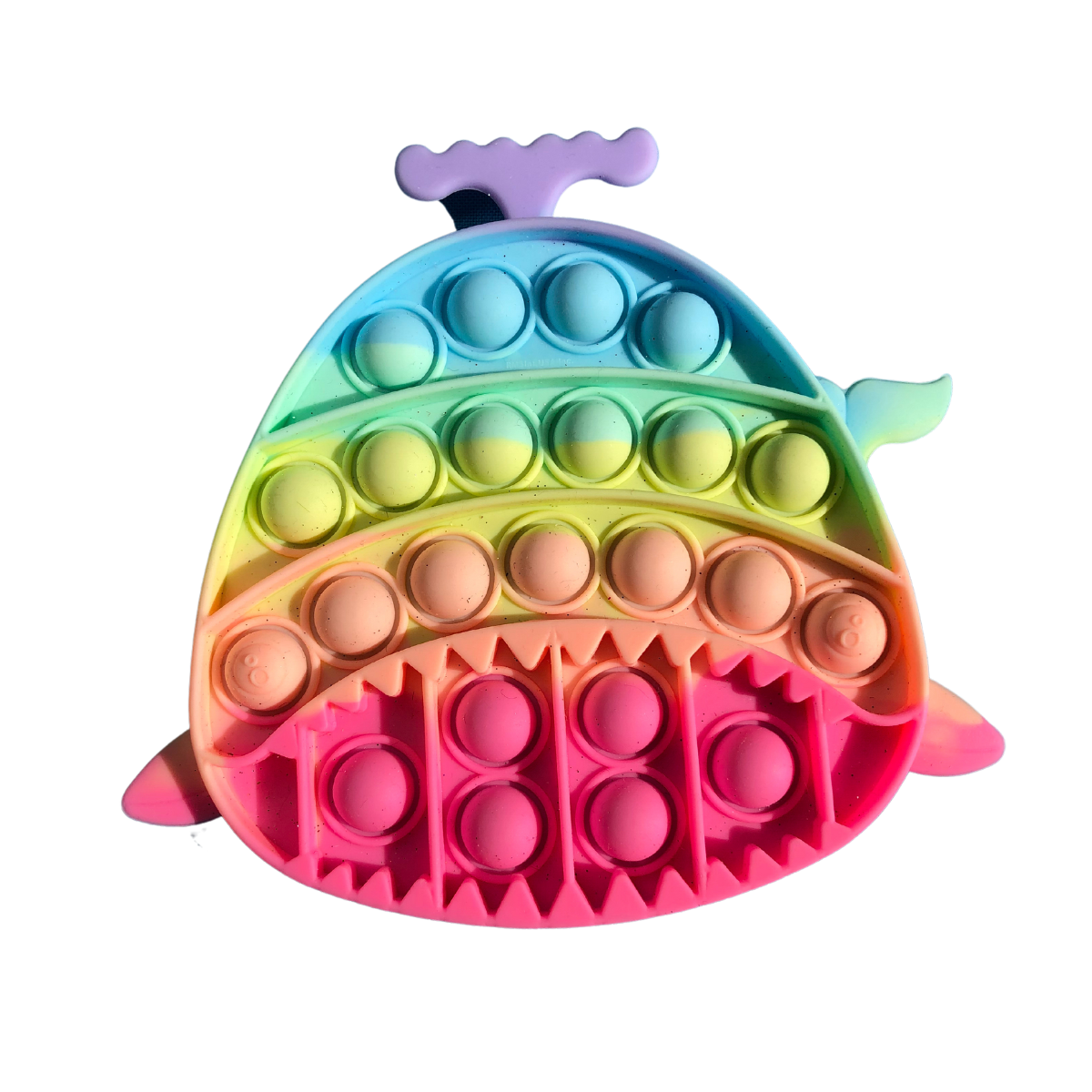 Bubble Popper Fidgets - Pastel Rainbow Angelfish