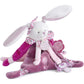 Cerise Rabbit Doudou With Pacifier Clip 02