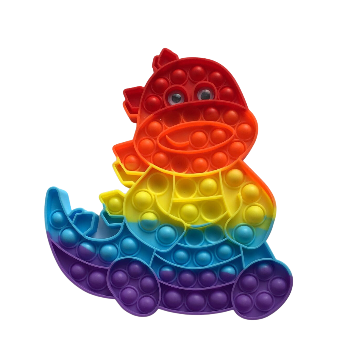 Rainbow Dinosaur XLarge Bubble Popper Fidget+ Sensory wellness