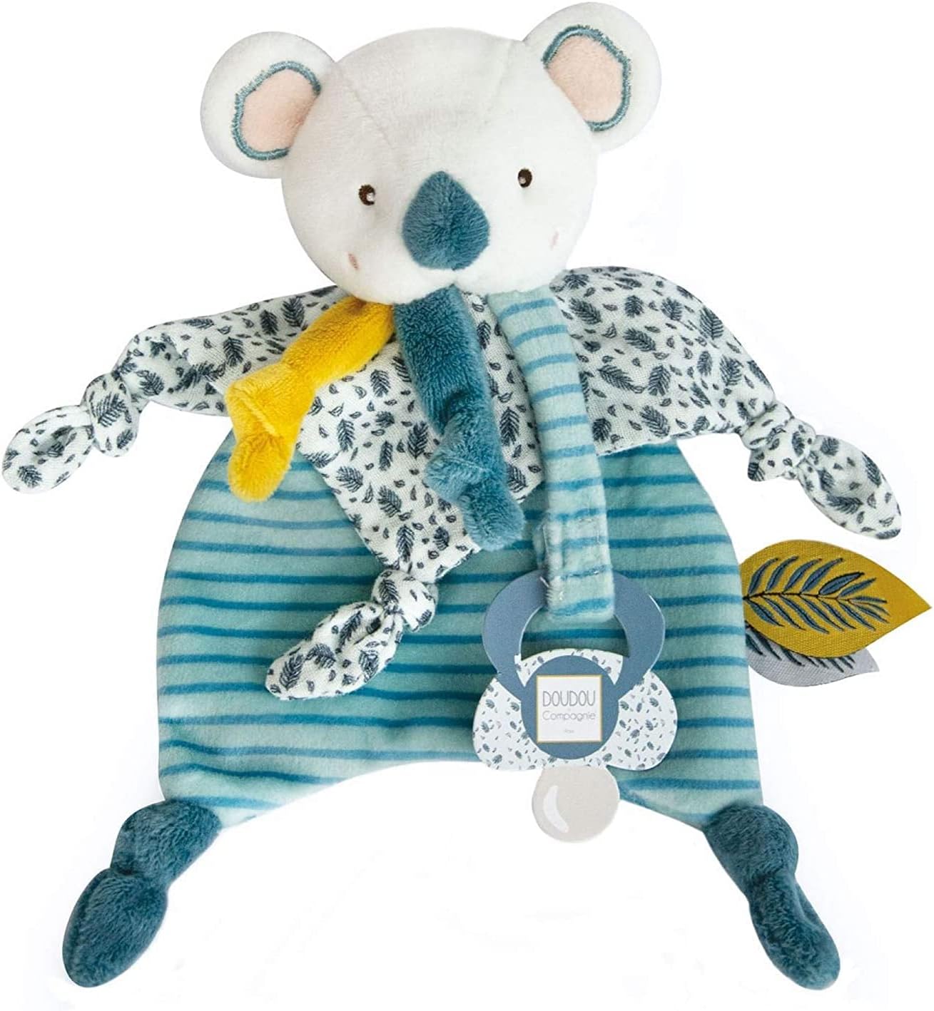 Yoca the Koala Doudou With Pacifier Clip  01