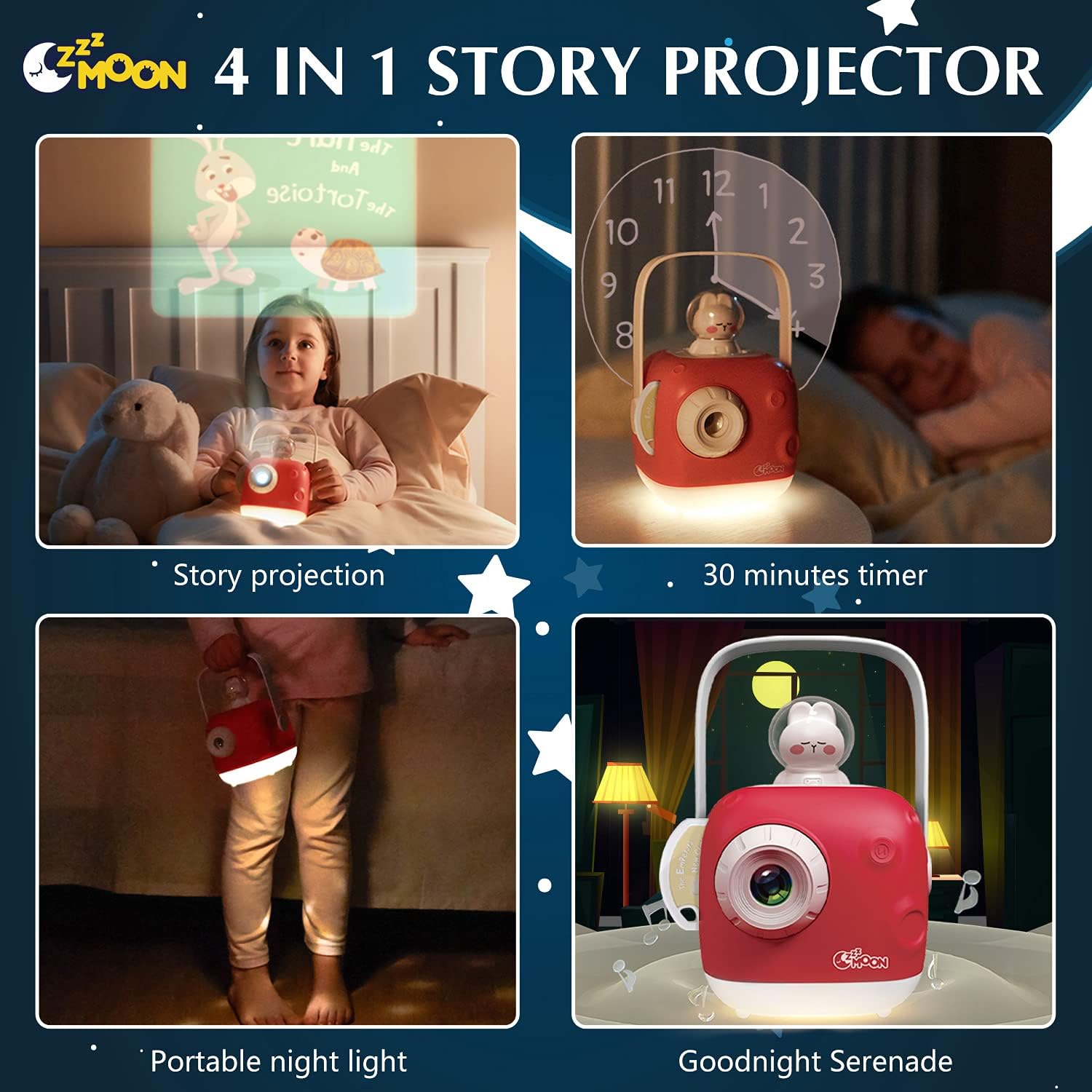 ZzzMoon Kids Storyboard Projector 03