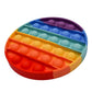 Rainbow Circle Bubble Popper Fidget+ Sensory wellness