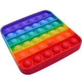 Rainbow Square Bubble Popper Fidget+ Sensory wellness