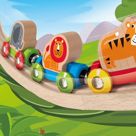 Jungle Journey Train 03 + sensory wellness toys