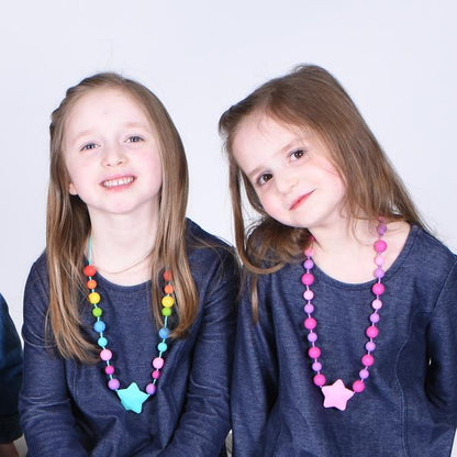 Rainbow Starlight Necklace 02 + sensory wellness