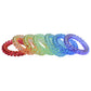 Stretchy Coil Fidget Bracelets - Rainbow 01